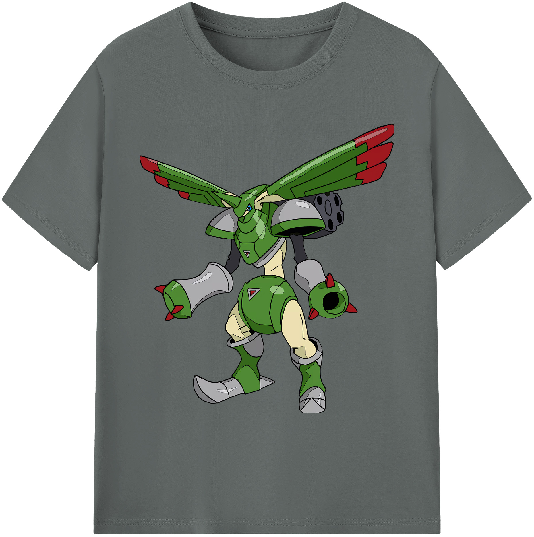 （画像用） Digimon デジタルモンスター/デジモン 綿100％ メンズ半袖Tシャツ｜肌触りやわらか＆通気性